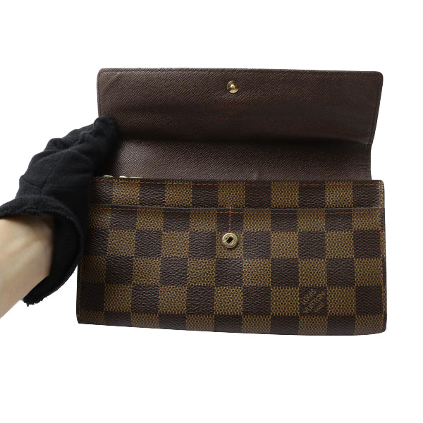 Damier Ebene Sarah Wallet