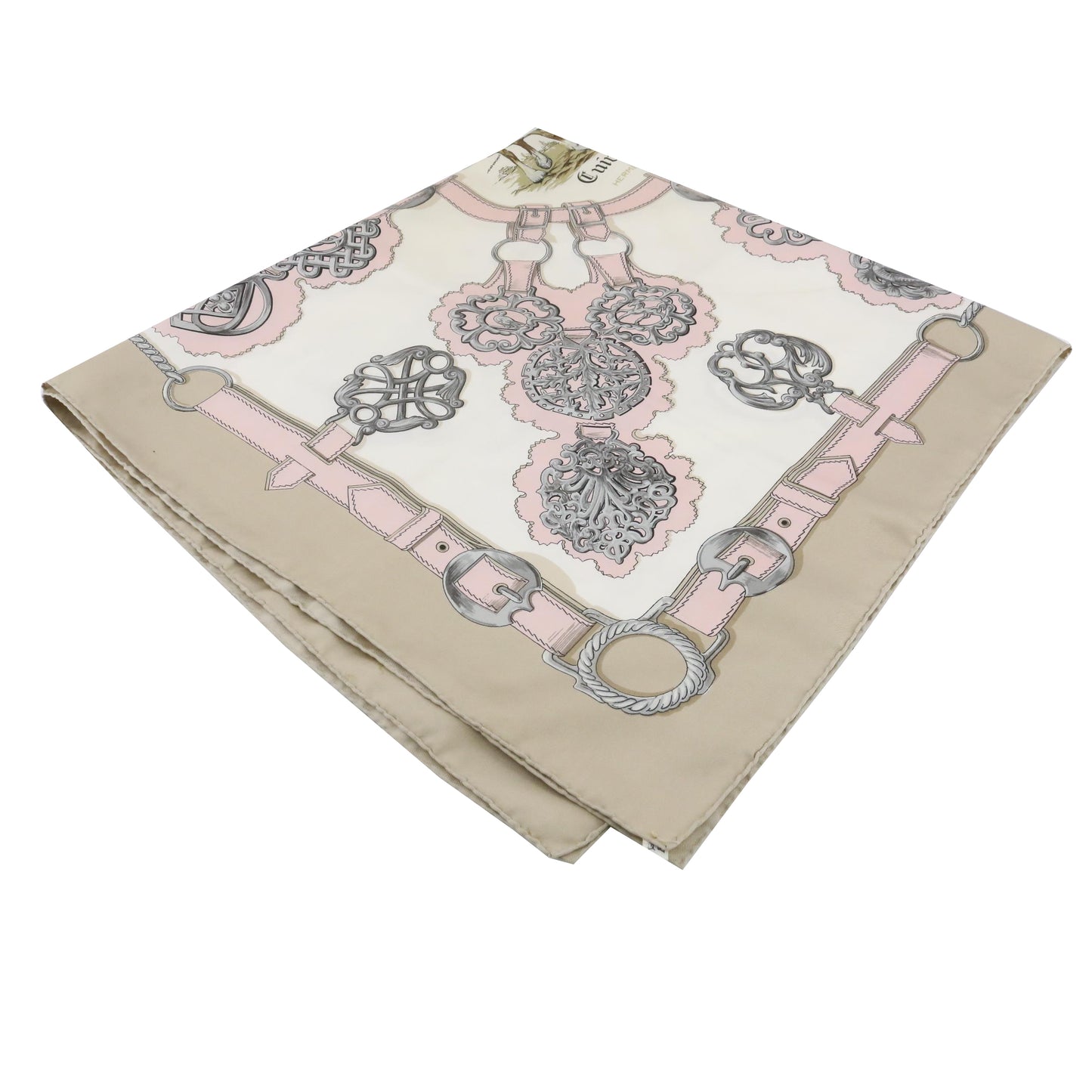 Ivory Silk Scarf