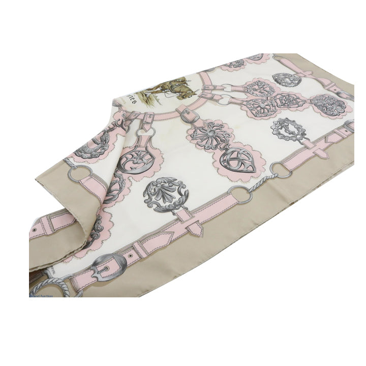 Ivory Silk Scarf