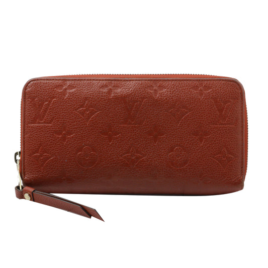 Empreinte Red Zippy Wallet