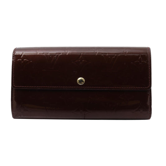 Vernis Maroon Sarah Wallet