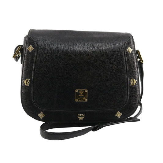 Black Leather Shoulder Bag