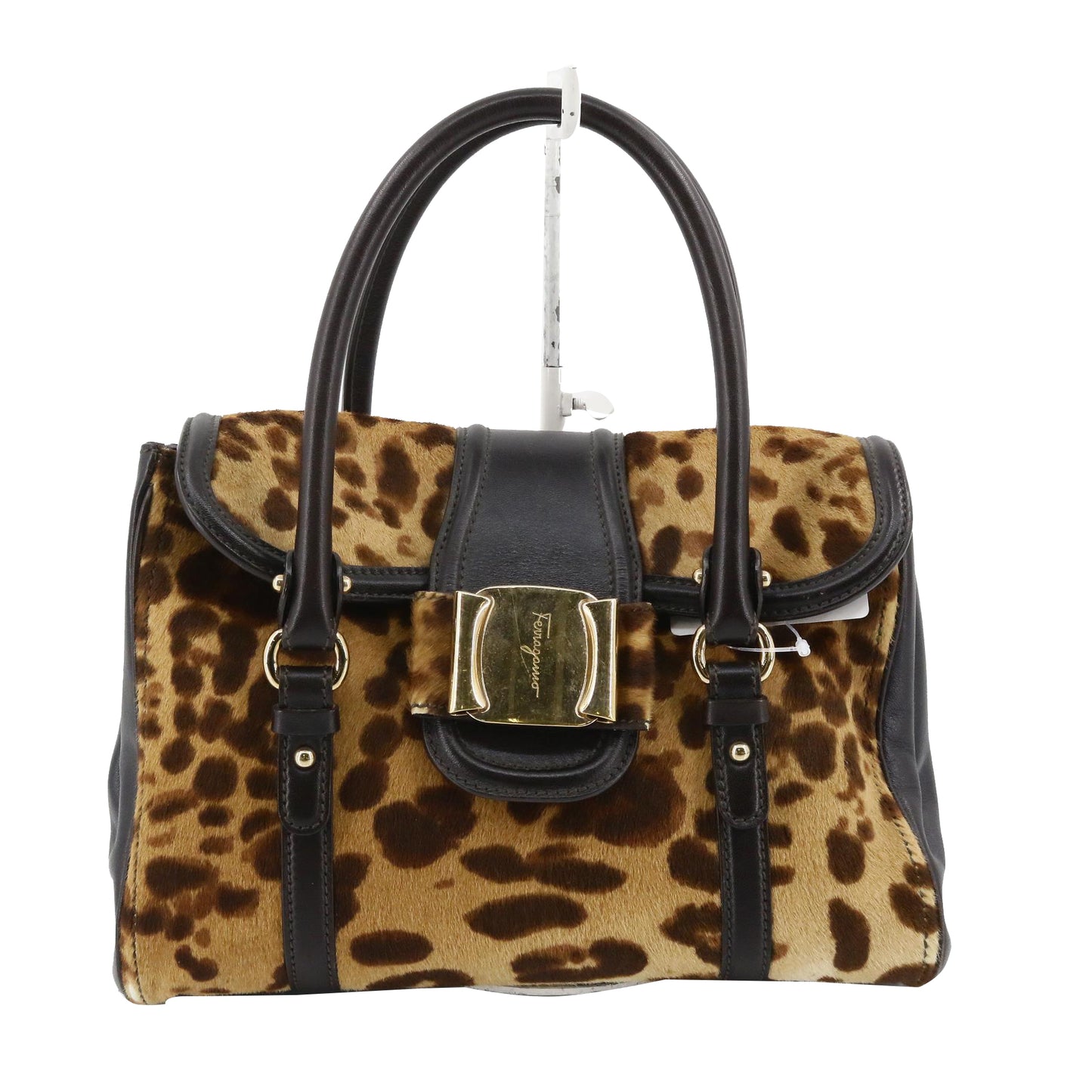 Leopard pattern Vara Handbag