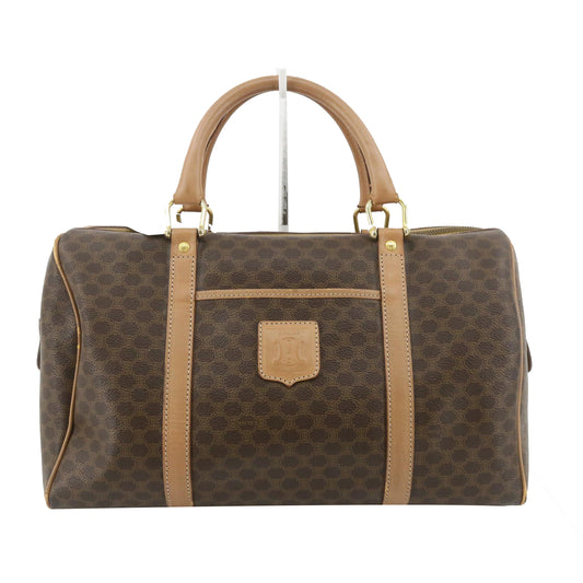 Brown Macadam Boston Bag