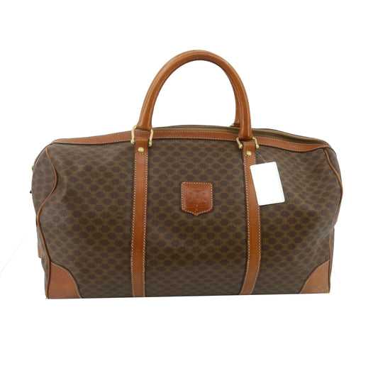 Brown Macadam Boston Bag