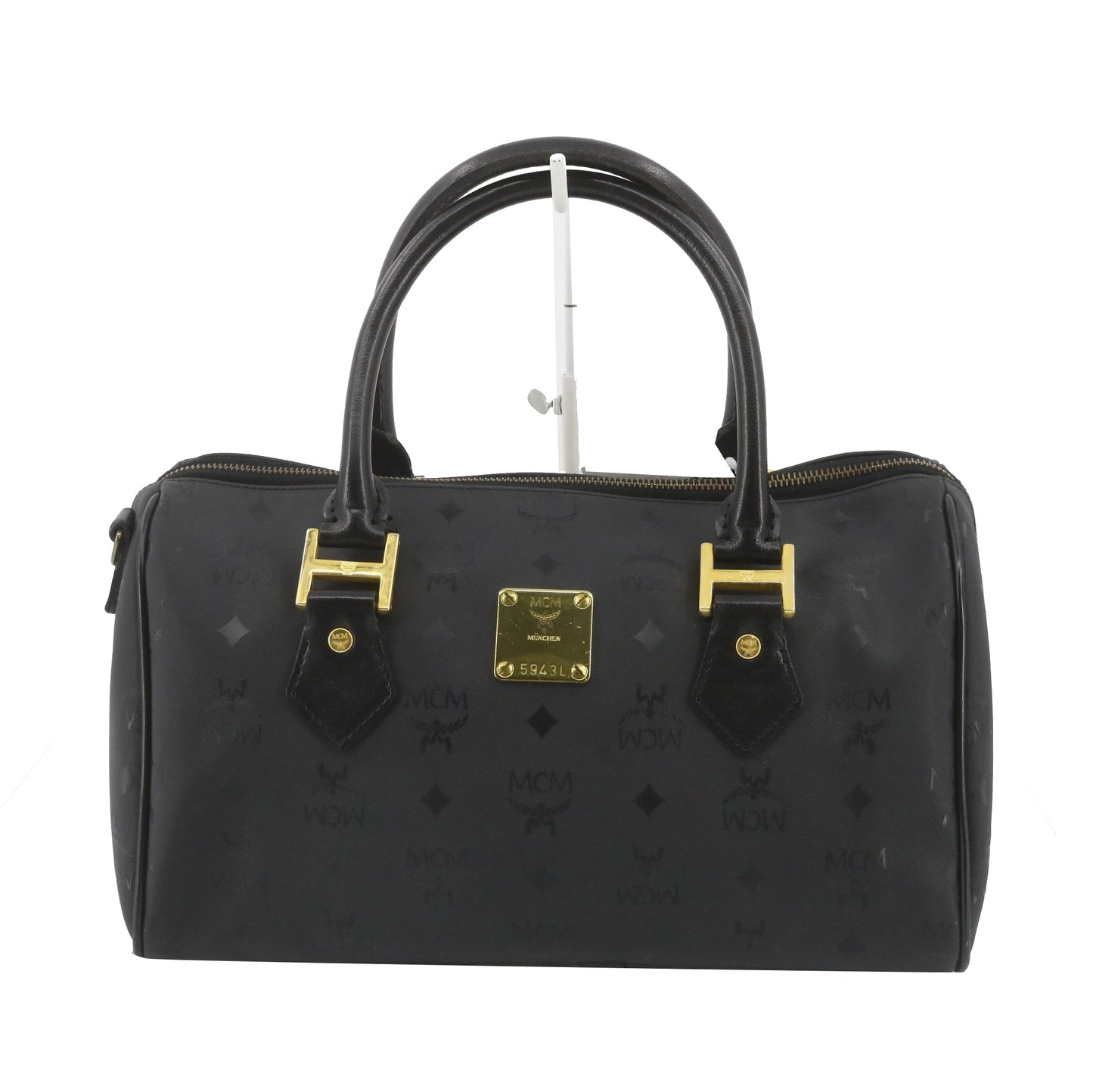 Black Visetos Handbag