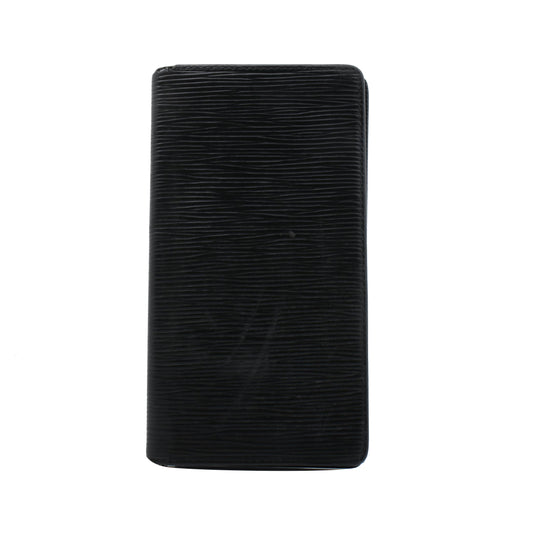 Epi Black Long Wallet