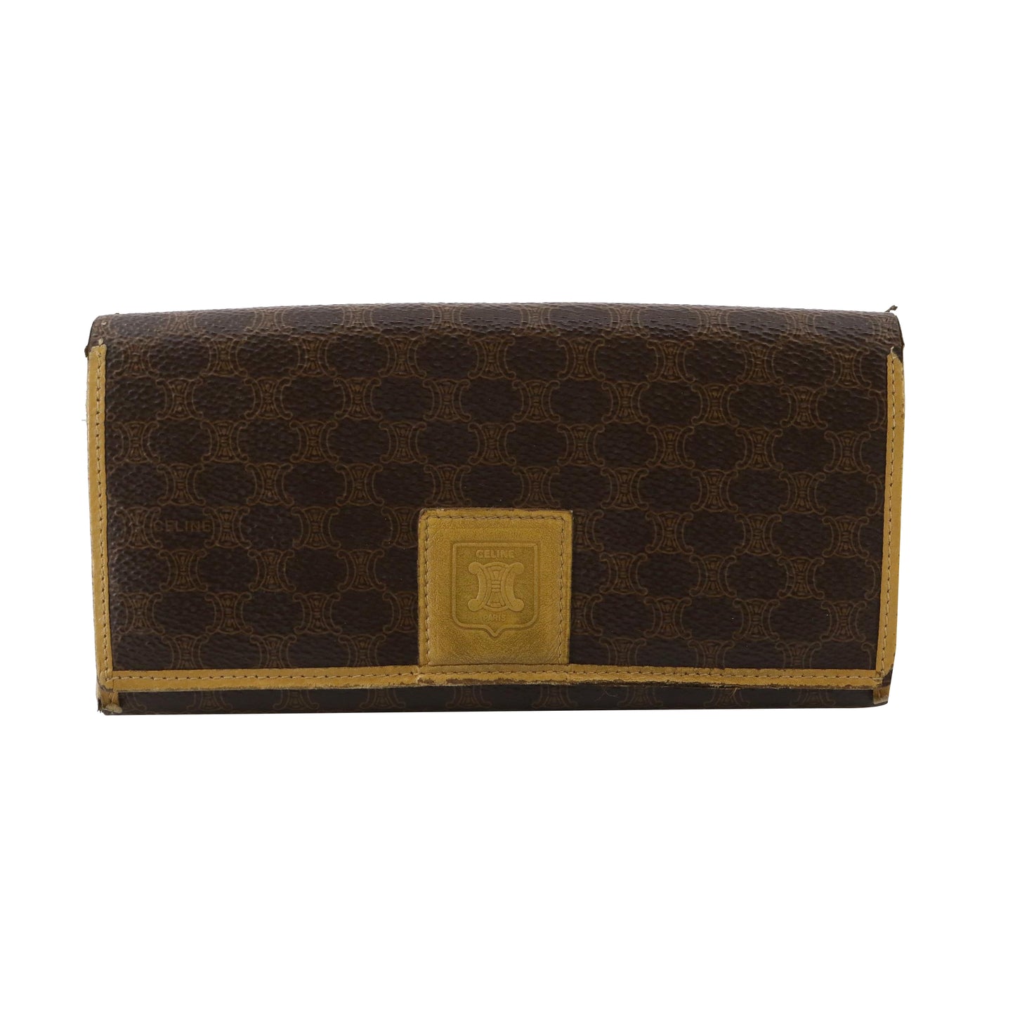 Brown Macadam Long Wallet