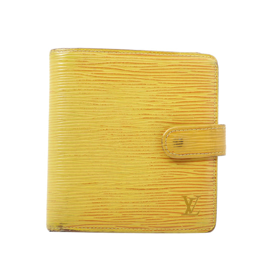 Epi Yellow Compact Wallet