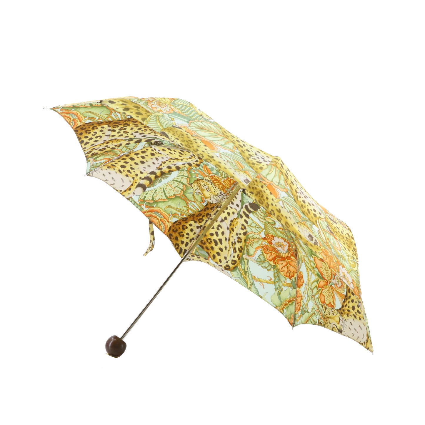 Yellow Nylon Umbrella