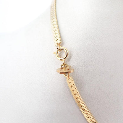 Gold Rhinestone Necklace