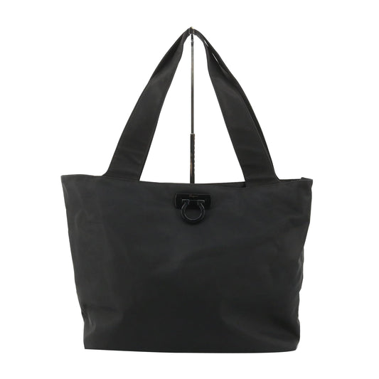 Black Nylon Tote Bag