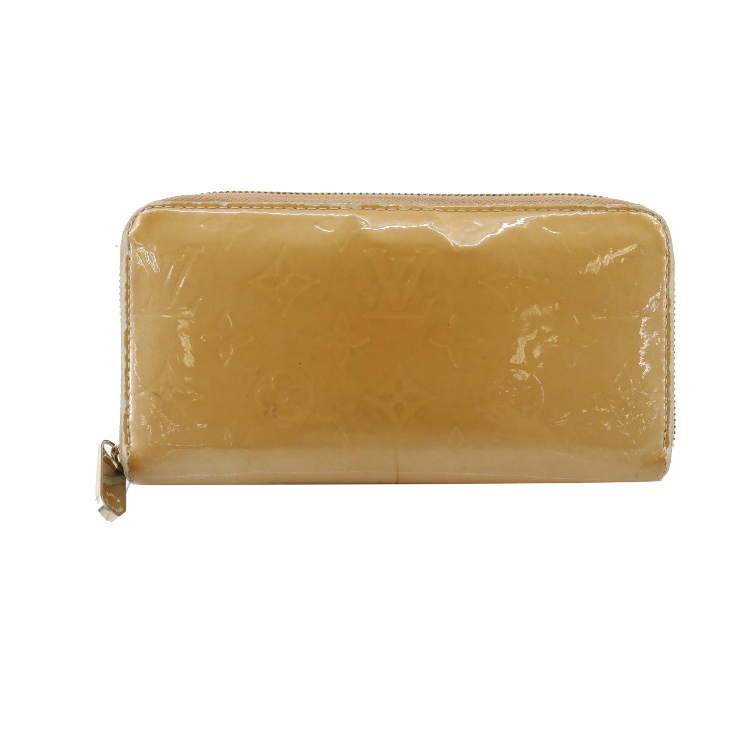 Vernis Yellow Zippy Wallet