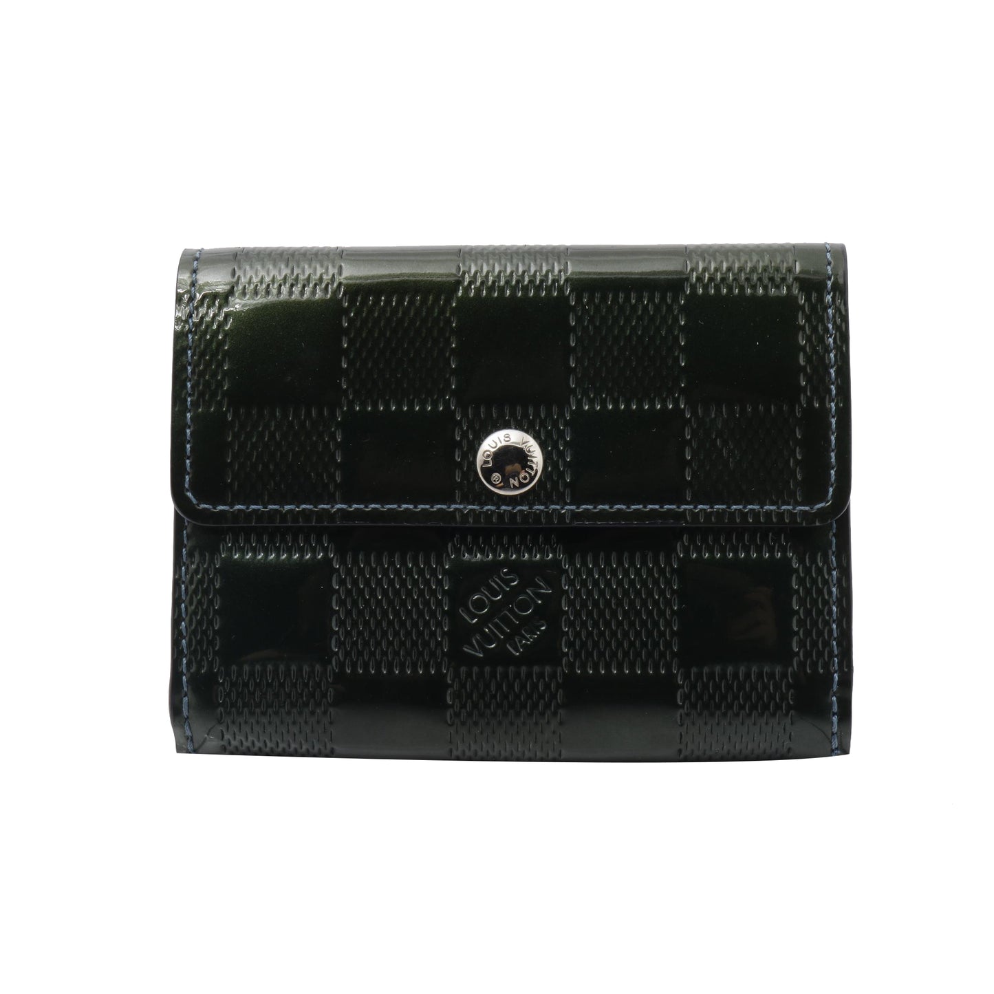 Vernis Black Bi-Fold Wallet