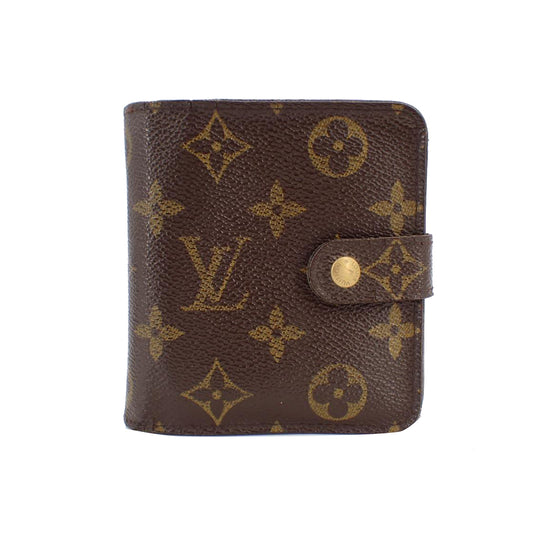 Monogram Compact Zip Wallet