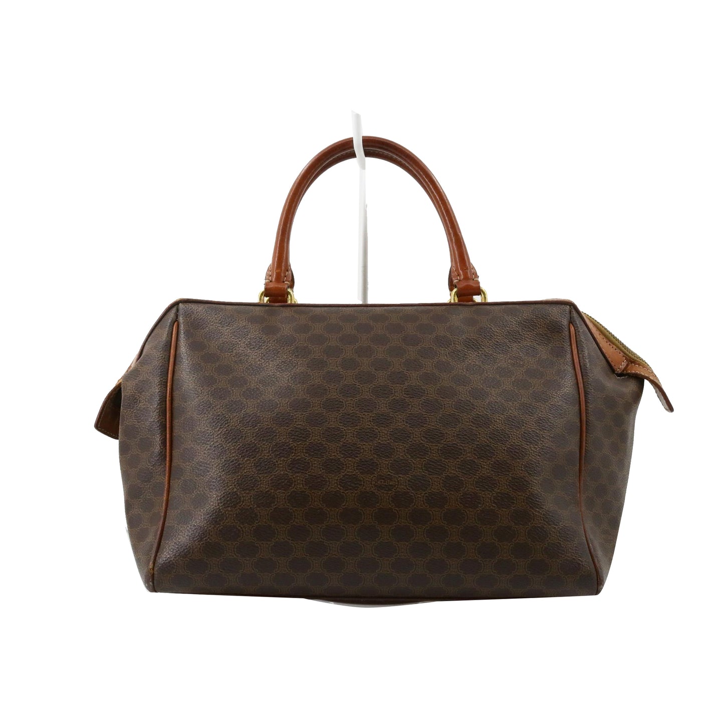 Brown Macadam Boston Bag