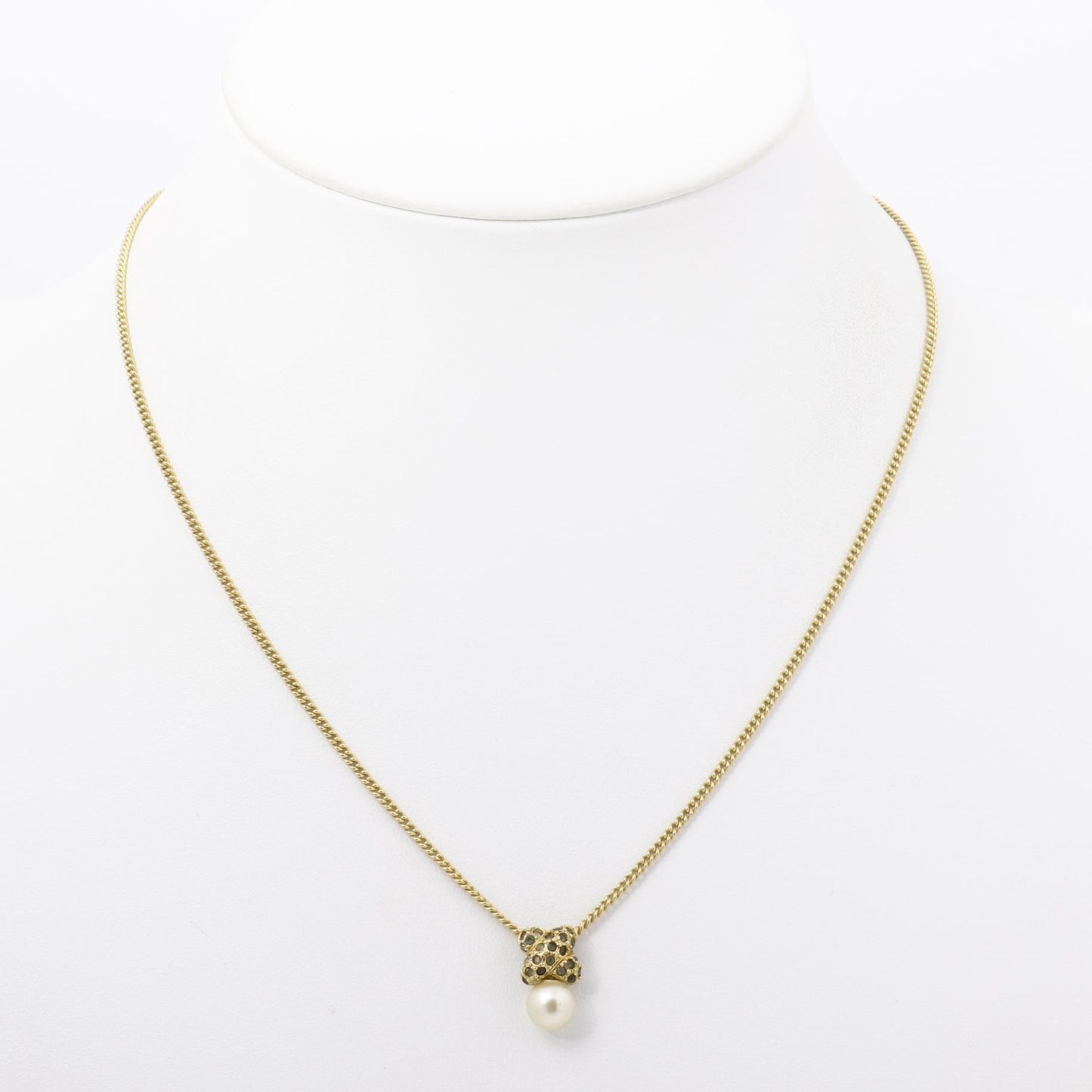 Gold Pearl Necklace