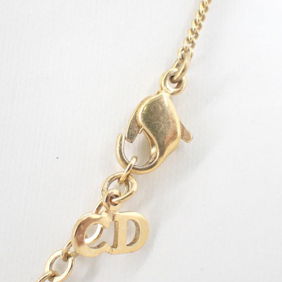 Gold Rhinestone Necklace