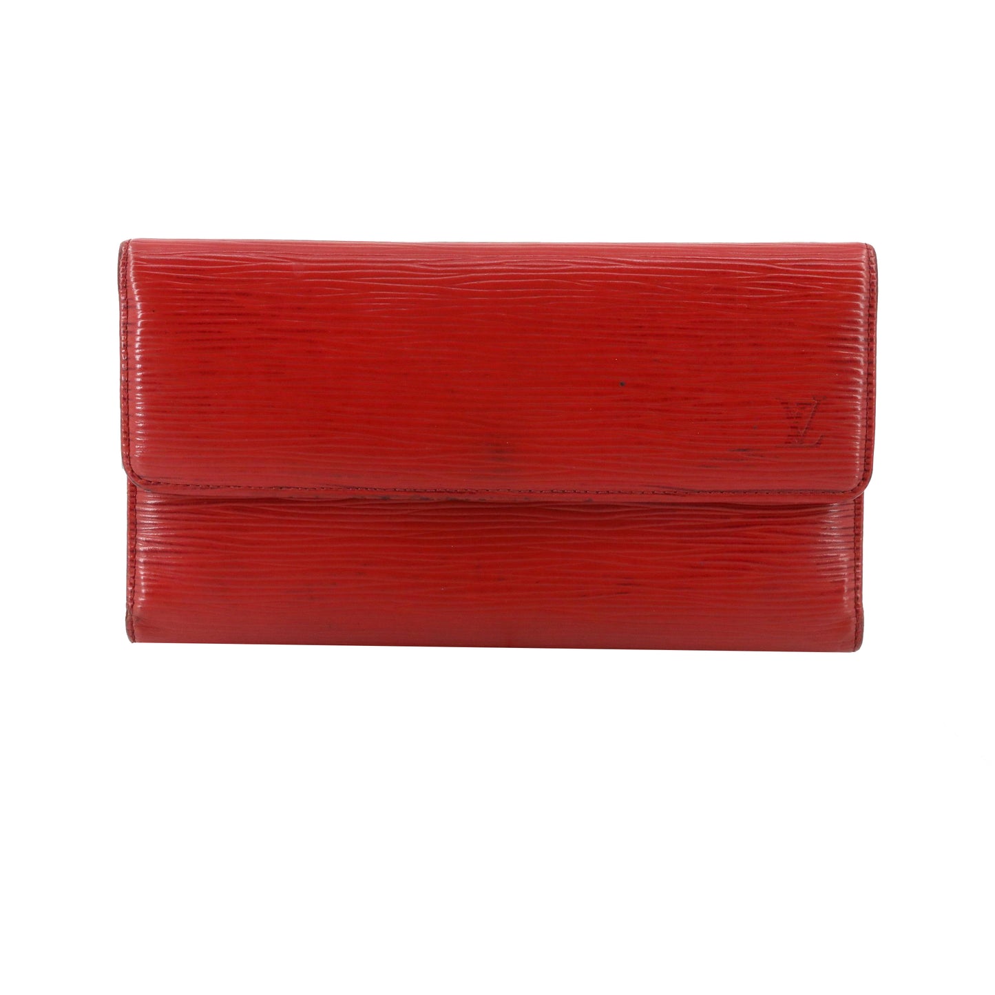 Epi Red International Tri-Fold Wallet