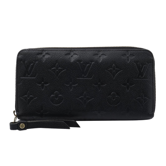 Empreinte Black Zippy Wallet