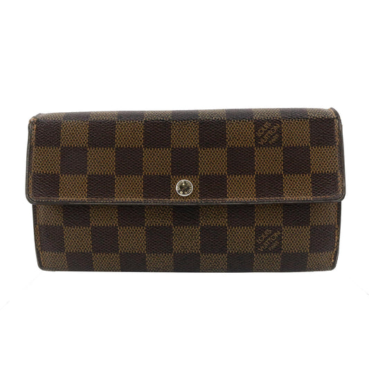 Damier Ebene Sarah Wallet