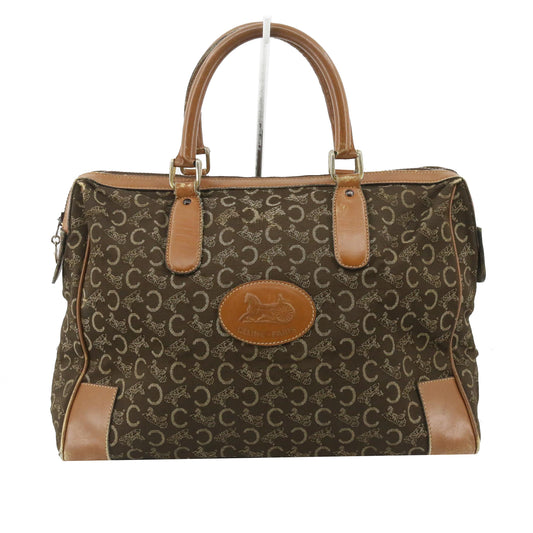 Brown Macadam Boston Bag