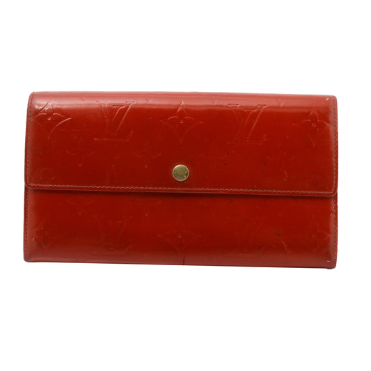 Vernis Red Sarah Wallet