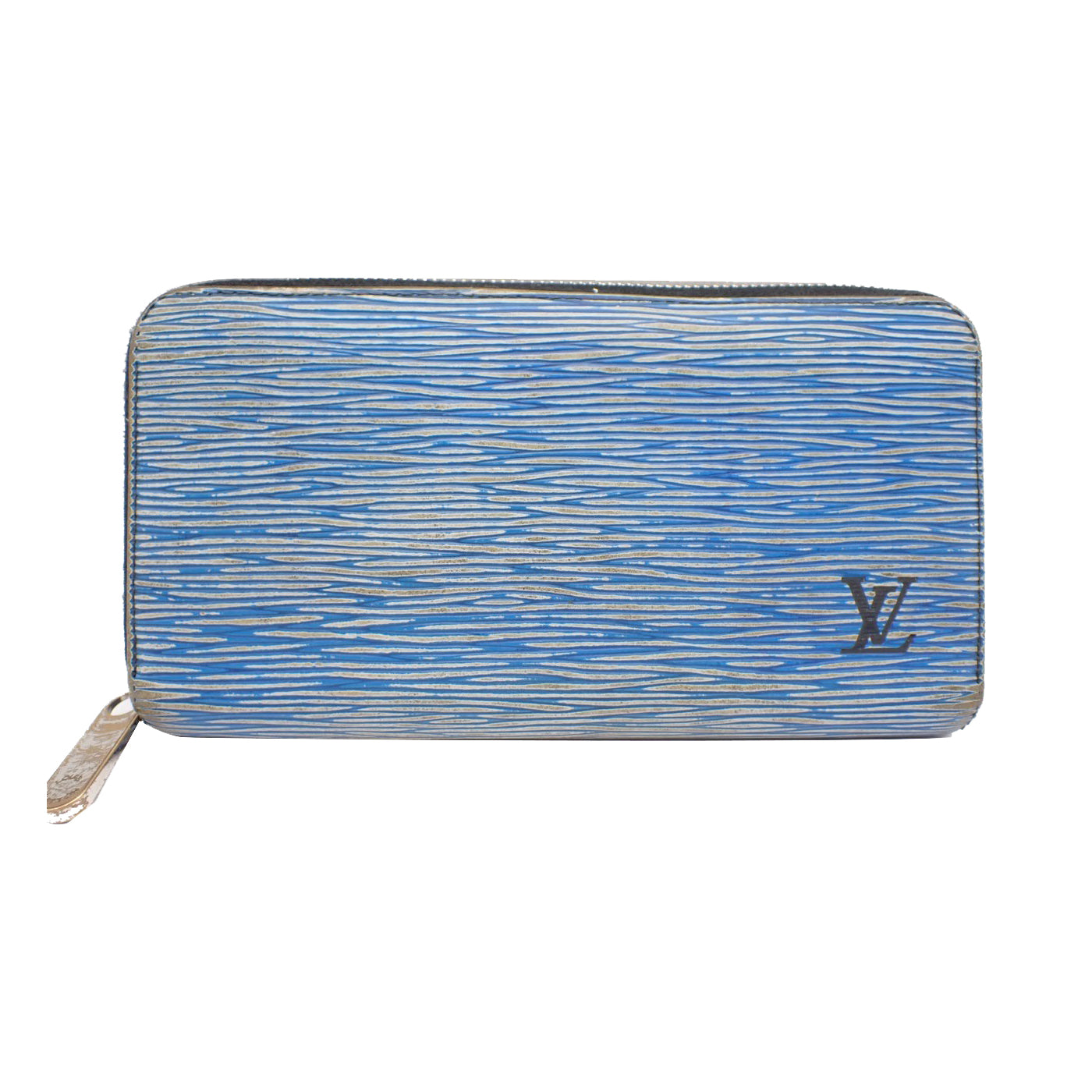 Epi Blue Zippy Wallet