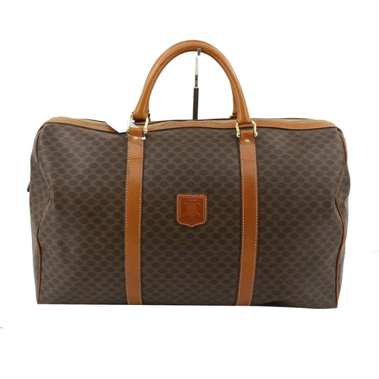 Brown Macadam Boston Bag