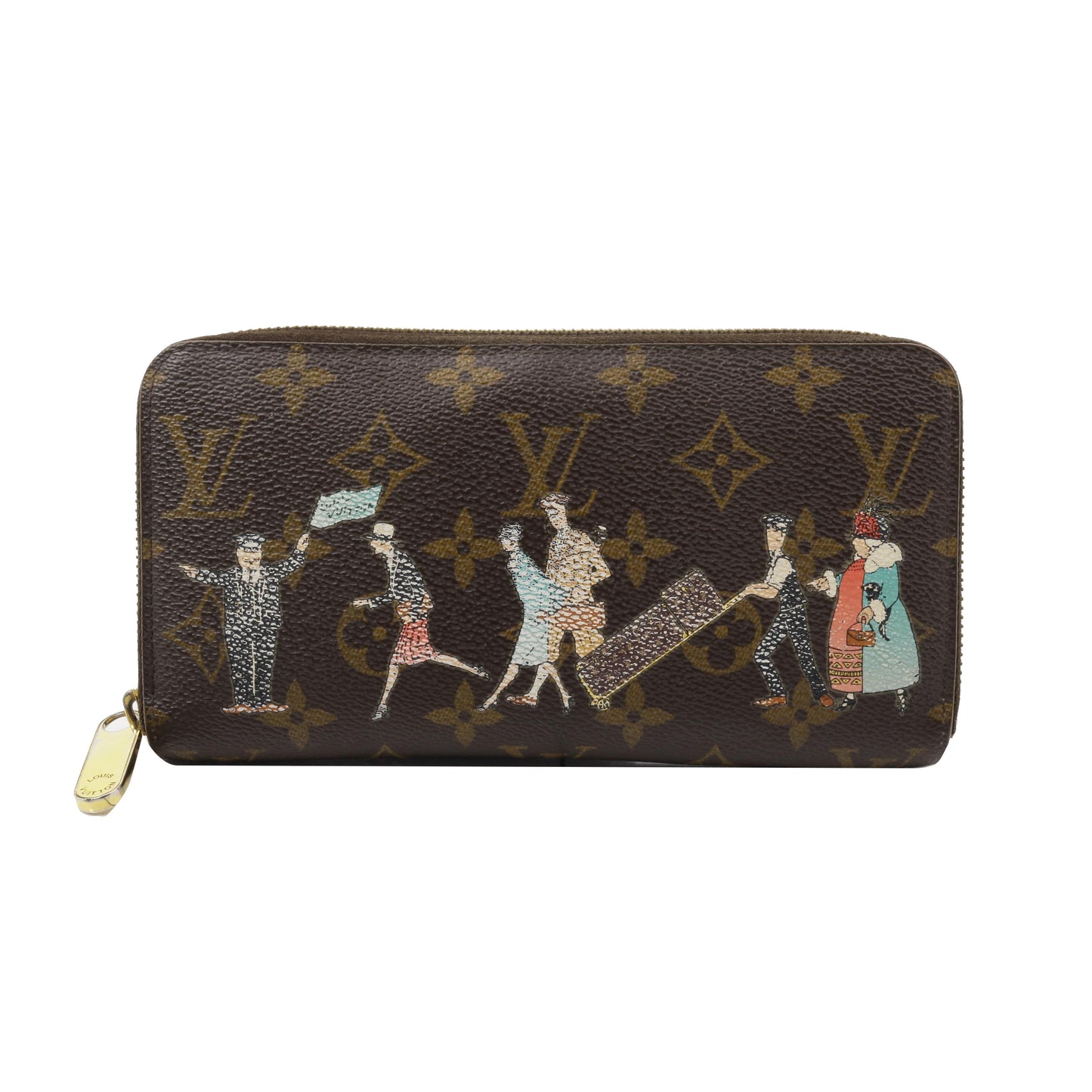 Monogram Clemence Zippy Wallet