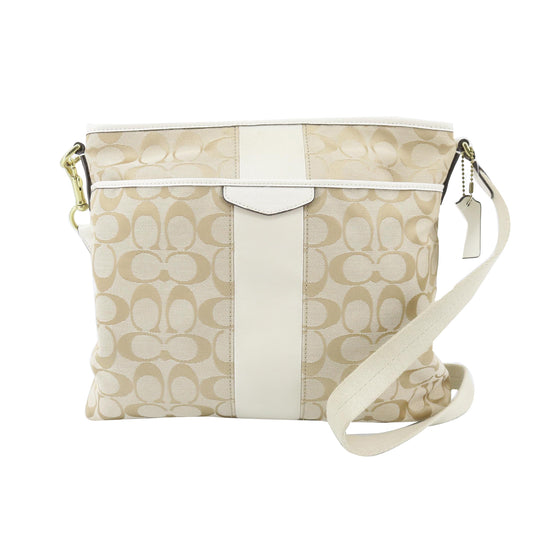 Ivory Signature Shoulder Bag