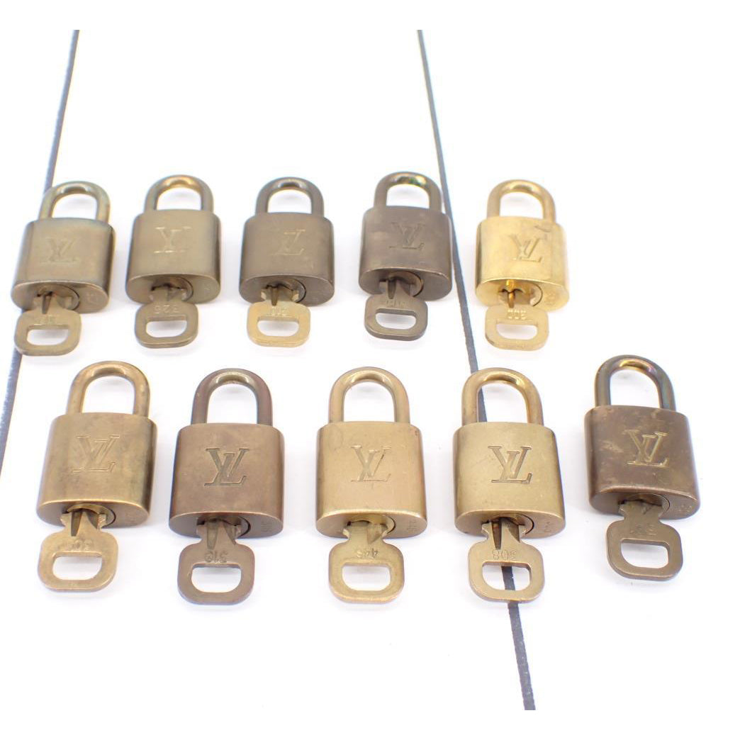 padlock and Key Set of 10