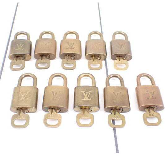 padlock and Key Set of 10