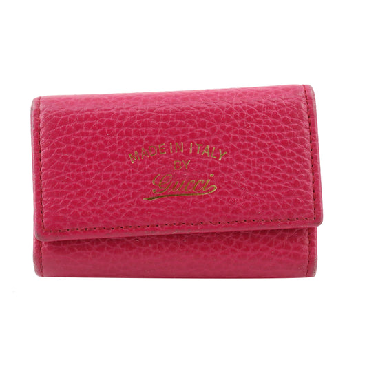 Pink Leather Key Case (6)