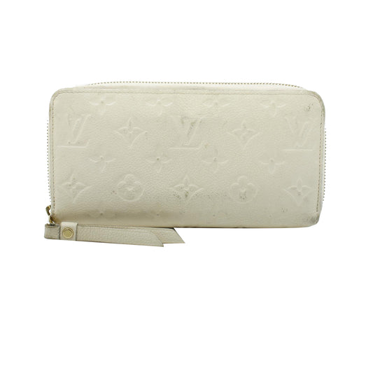 Empreinte White Zippy Wallet