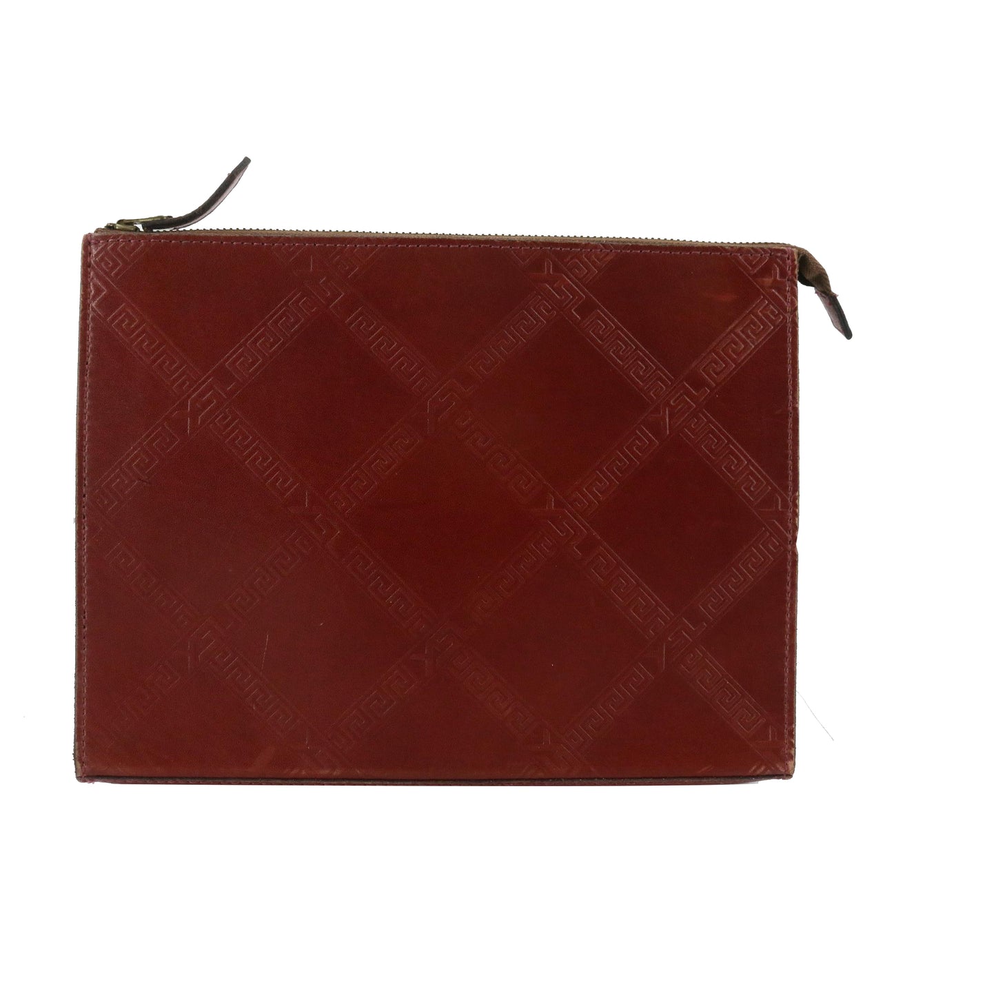 Maroon Leather Second Bag