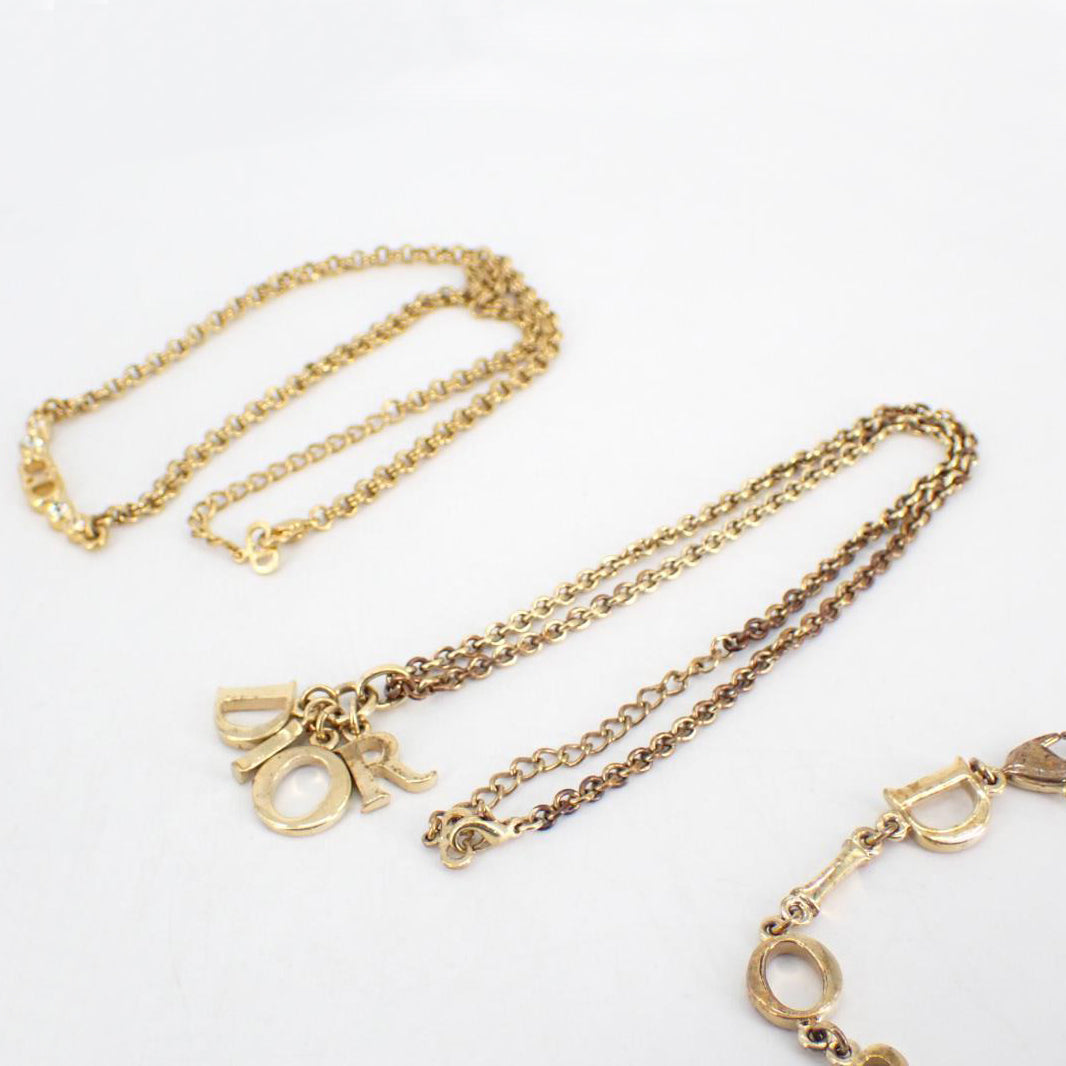 Gold Necklace set of 3