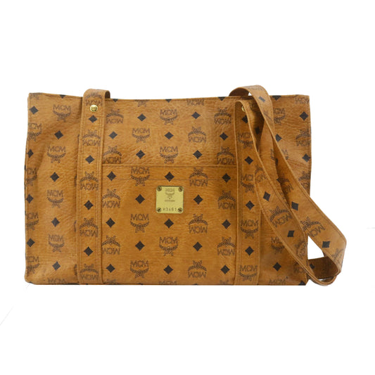 Brown Visetos Tote Bag