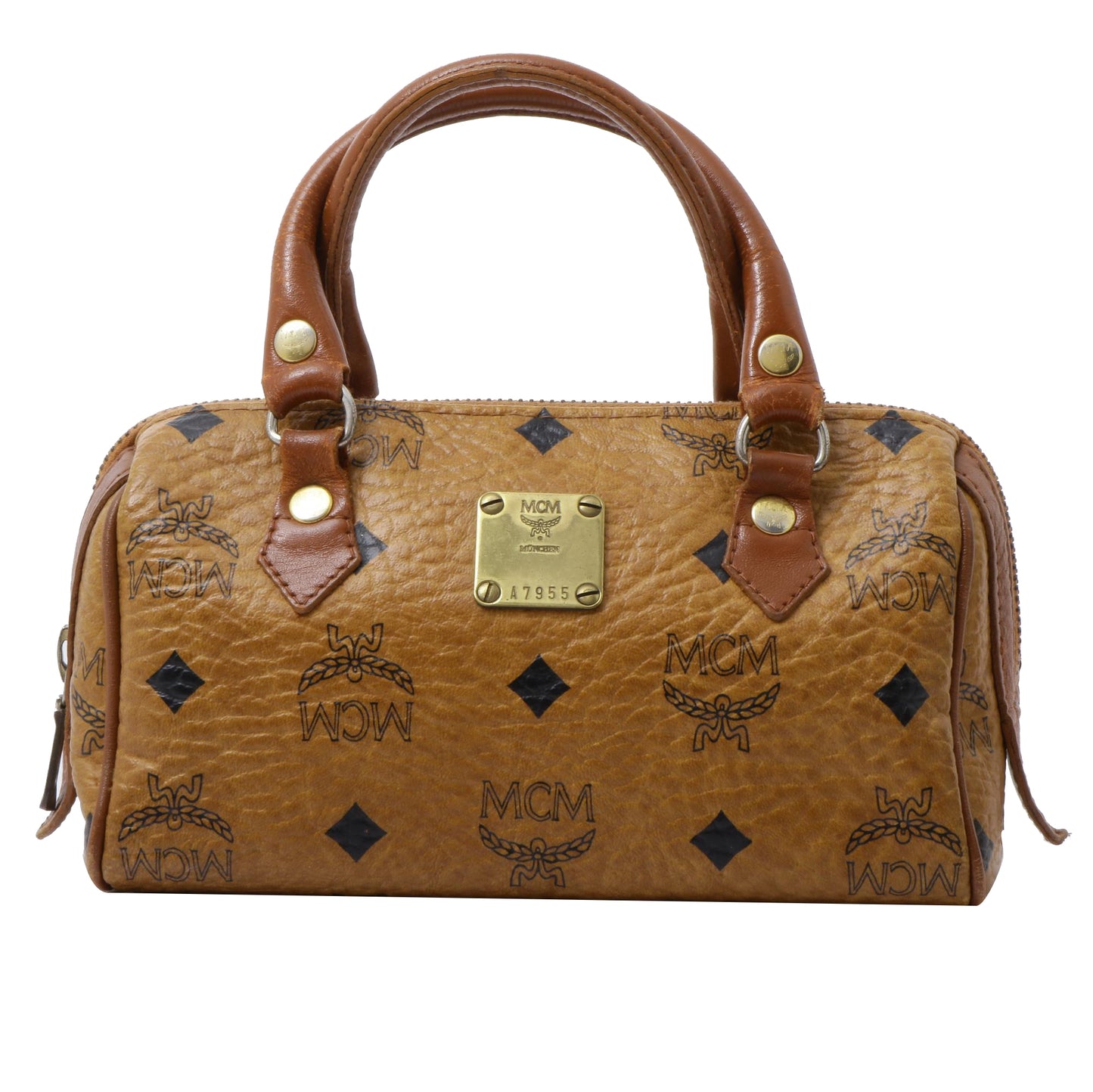 Brown Visetos Handbag