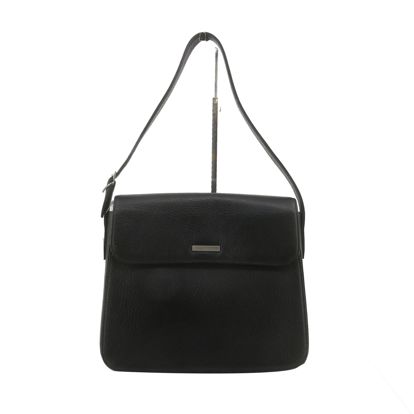 Black Leather Shoulder Bag