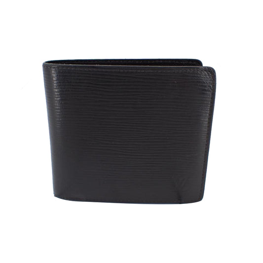 Epi Black Bi-Fold Wallet