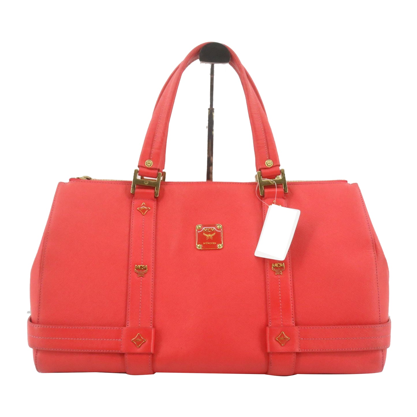 Red Leather Handbag