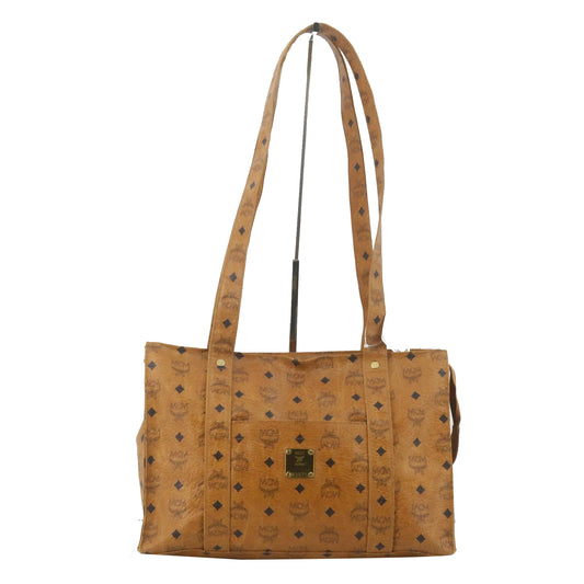 Brown Visetos Shoulder Bag