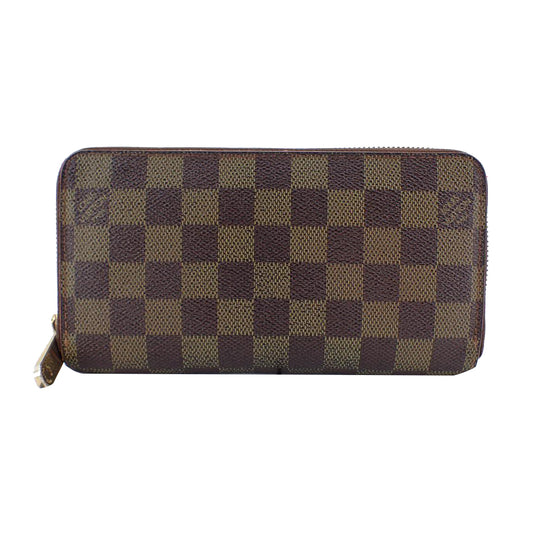 Damier Ebene Zippy Wallet