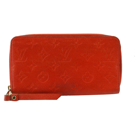 Empreinte Red Zippy Wallet