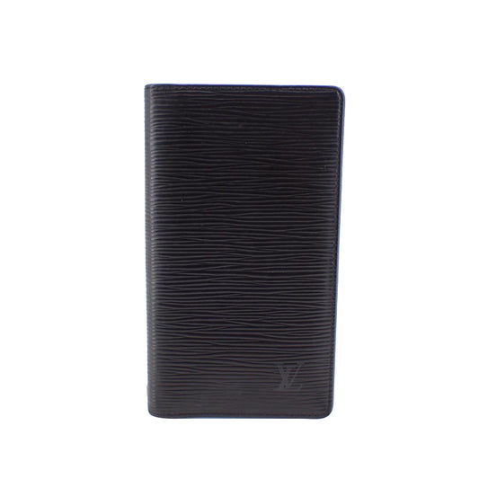 Epi Black Long Wallet