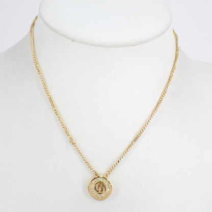 Gold Rhinestone Necklace