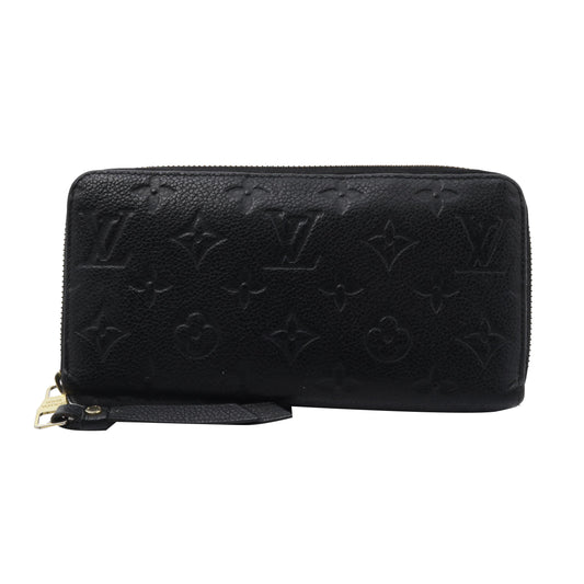 Empreinte Black Zippy Wallet