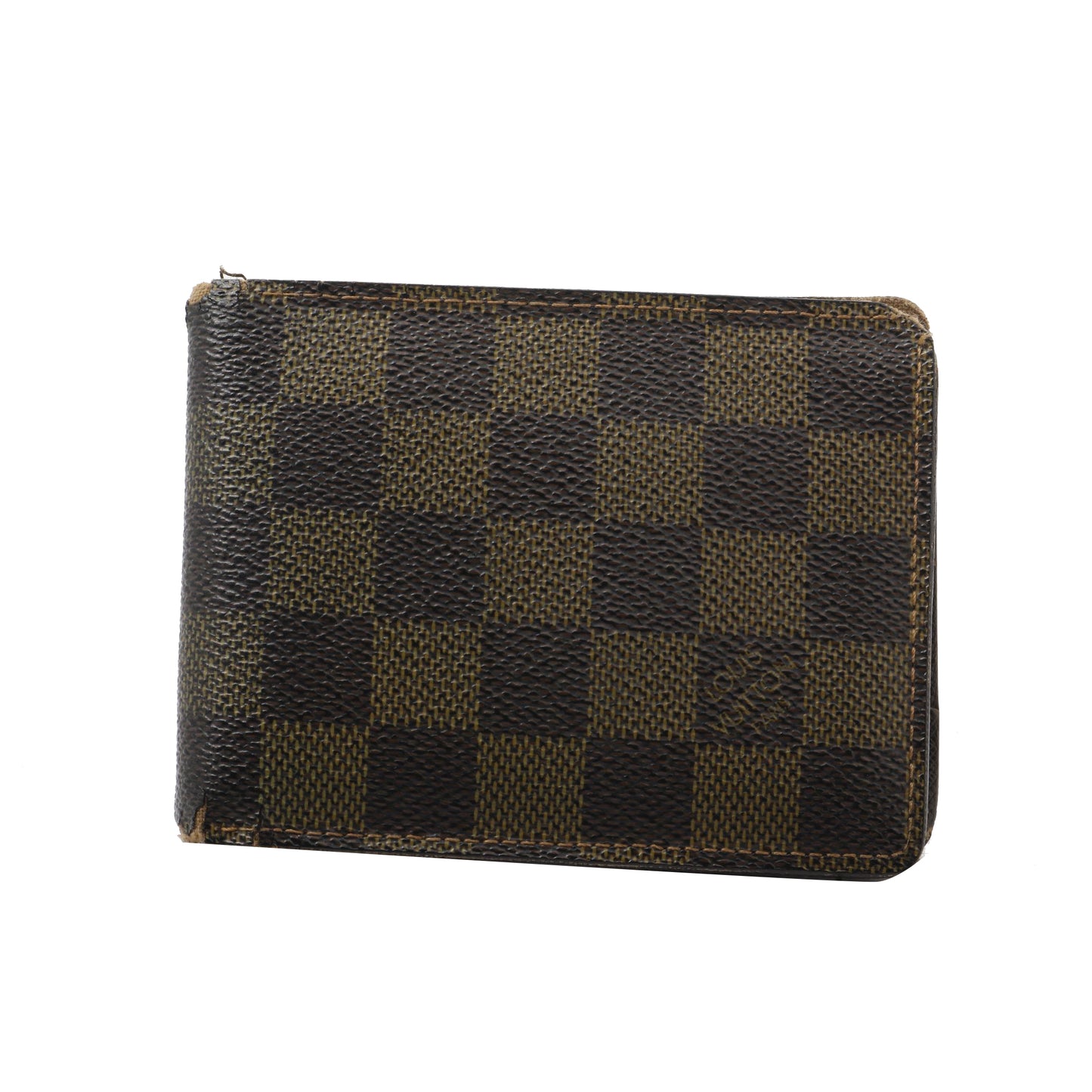 Damier Ebene Bi-Fold Wallet