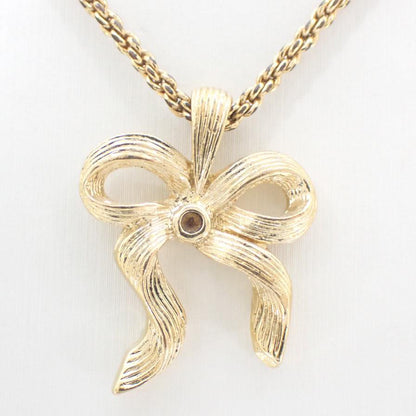 Gold Ribbon Necklace